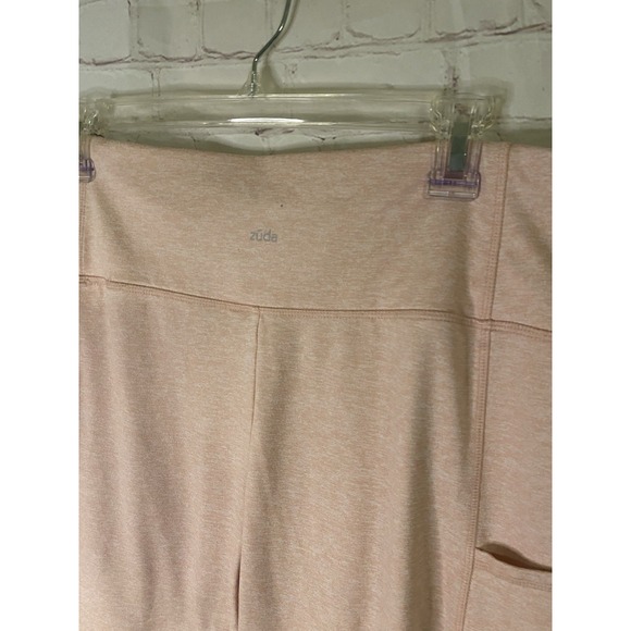 zuda Women's Z-Ultrasoft Legging with Seaming Detail Rose Tan XL - Picture 6 of 7
